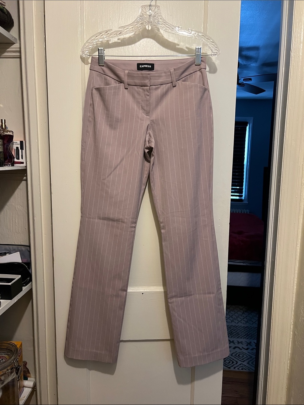 Express Pinstripe Dress Pants